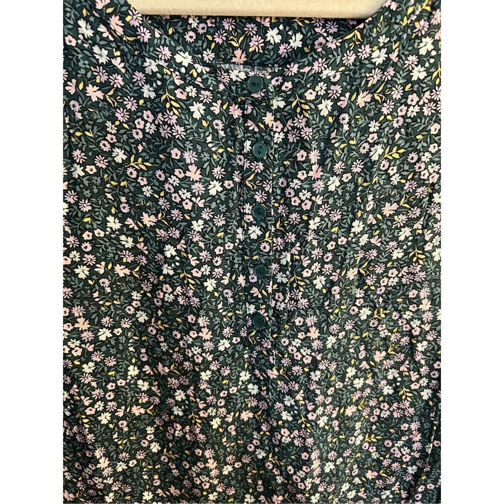 NEW Amazon Essentials Ruffle Mini Dress A-Line Sun Dress L - Picture 3 of 4